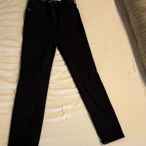 Madewell Women's Black Stovepipe Jeans